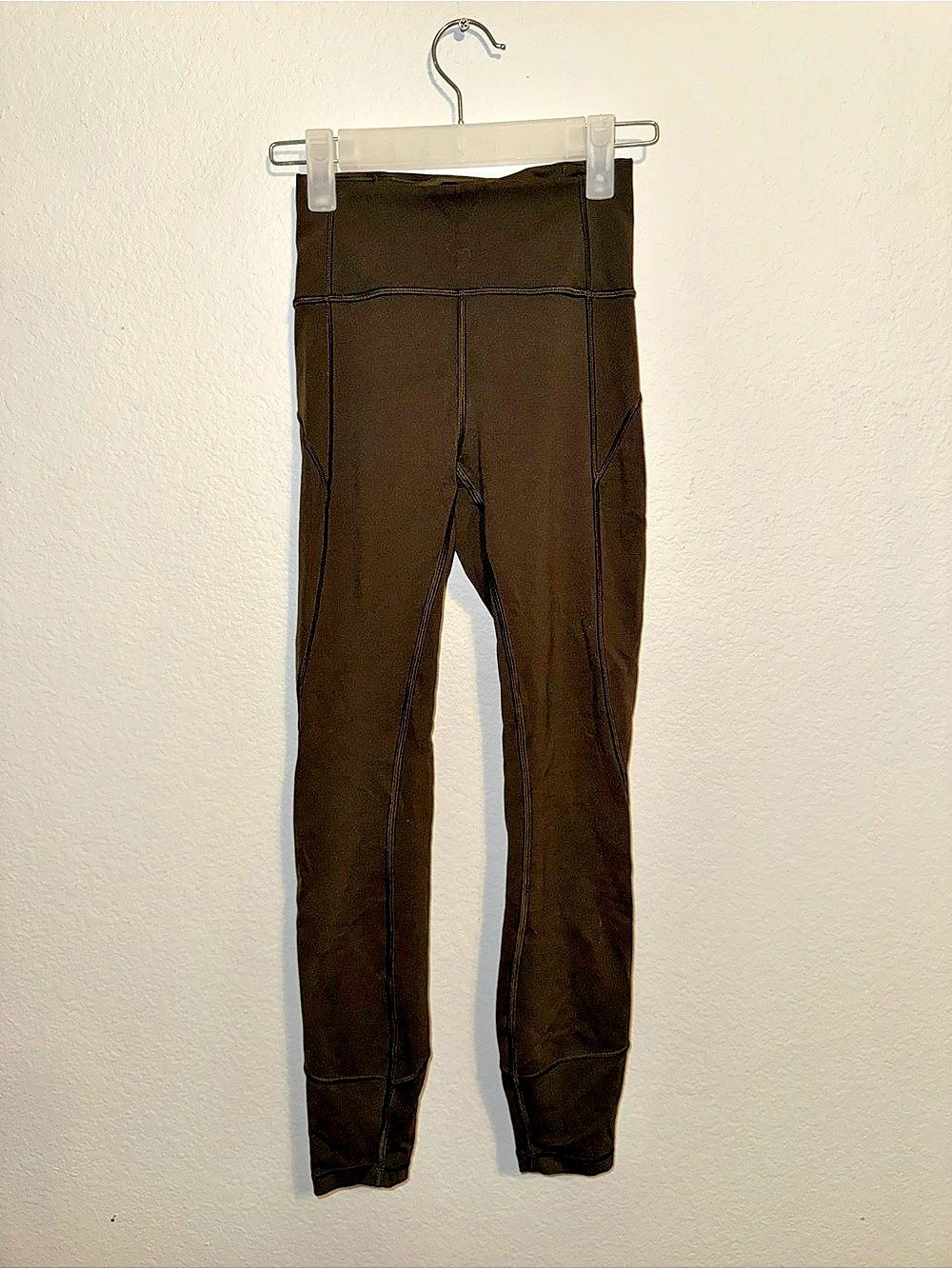 lululemon Wunder Train Contour Fit High-Rise Tight 28" Brown Size 2